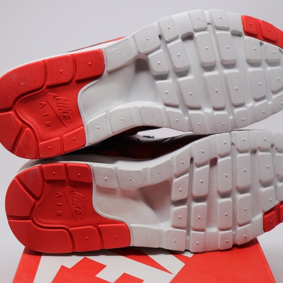 Air Max 1 Ultra Shang Hai Red Floral Roses sz 6 - Picture 7 of 8